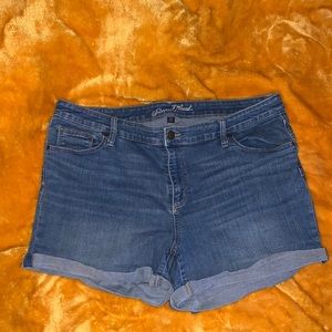 🏝 Plus size denim shorts